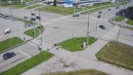 Онлайн камера: Перекресток Каменская - Кутузова | Каменск-Уральский