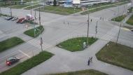 Онлайн камера: Перекресток Каменская - Кутузова | Каменск-Уральский
