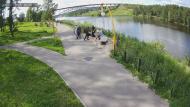 Онлайн камера: Парк Набережная мост | Каменск-Уральский