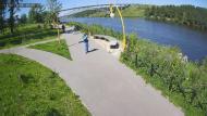 Онлайн камера: Парк Набережная мост | Каменск-Уральский