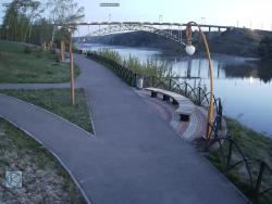 Онлайн камера: Парк Набережная мост | Каменск-Уральский