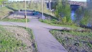Онлайн камера: Парк Набережная 3 - ЖД мост | Каменск-Уральский