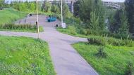 Онлайн камера: Парк Набережная 3 - ЖД мост | Каменск-Уральский