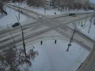 Онлайн камера: Перекресток Калинина-Каменская | Каменск-Уральский