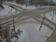 Онлайн камера: Перекресток Калинина-Каменская | Каменск-Уральский