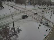 Онлайн камера: Перекресток Калинина-Каменская | Каменск-Уральский