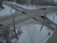 Онлайн камера: Перекресток Калинина-Каменская | Каменск-Уральский