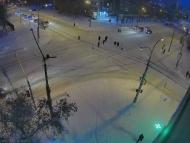 Онлайн камера: Перекресток Калинина-Каменская | Каменск-Уральский