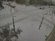 Онлайн камера: Перекресток Калинина-Каменская | Каменск-Уральский