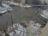 Онлайн камера: Перекресток Калинина-Каменская | Каменск-Уральский