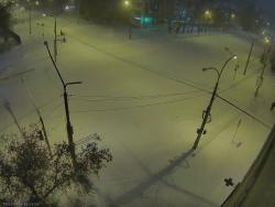 Онлайн камера: Перекресток Калинина-Каменская | Каменск-Уральский