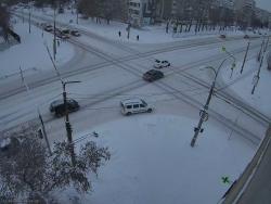 Онлайн камера: Перекресток Калинина-Каменская | Каменск-Уральский