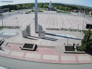 Онлайн камера: Площадь Ленинского Комсомола - Фонтан | Каменск-Уральский