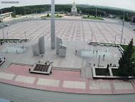 Онлайн камера: Площадь Ленинского Комсомола - Фонтан | Каменск-Уральский