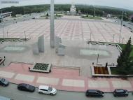Онлайн камера: Площадь Ленинского Комсомола - Фонтан | Каменск-Уральский