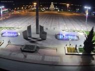 Онлайн камера: Площадь Ленинского Комсомола - Фонтан | Каменск-Уральский