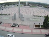 Онлайн камера: Площадь Ленинского Комсомола - Фонтан | Каменск-Уральский