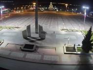Онлайн камера: Площадь Ленинского Комсомола - Фонтан | Каменск-Уральский