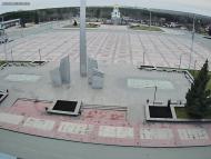 Онлайн камера: Площадь Ленинского Комсомола - Фонтан | Каменск-Уральский