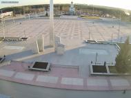 Онлайн камера: Площадь Ленинского Комсомола - Фонтан | Каменск-Уральский