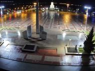 Онлайн камера: Площадь Ленинского Комсомола - Фонтан | Каменск-Уральский