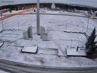 Онлайн камера: Площадь Ленинского Комсомола - Фонтан | Каменск-Уральский