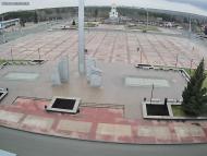 Онлайн камера: Площадь Ленинского Комсомола - Фонтан | Каменск-Уральский