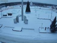 Онлайн камера: Площадь Ленинского Комсомола - Фонтан | Каменск-Уральский