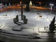 Онлайн камера: Площадь Ленинского Комсомола - Фонтан | Каменск-Уральский
