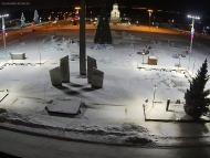 Онлайн камера: Площадь Ленинского Комсомола - Фонтан | Каменск-Уральский