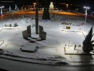 Онлайн камера: Площадь Ленинского Комсомола - Фонтан | Каменск-Уральский