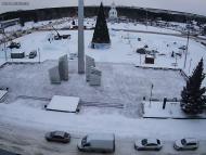 Онлайн камера: Площадь Ленинского Комсомола - Фонтан | Каменск-Уральский