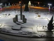 Онлайн камера: Площадь Ленинского Комсомола - Фонтан | Каменск-Уральский