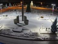 Онлайн камера: Площадь Ленинского Комсомола - Фонтан | Каменск-Уральский