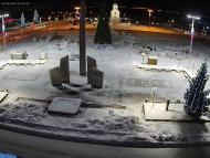 Онлайн камера: Площадь Ленинского Комсомола - Фонтан | Каменск-Уральский