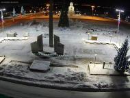 Онлайн камера: Площадь Ленинского Комсомола - Фонтан | Каменск-Уральский