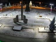 Онлайн камера: Площадь Ленинского Комсомола - Фонтан | Каменск-Уральский