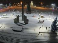 Онлайн камера: Площадь Ленинского Комсомола - Фонтан | Каменск-Уральский