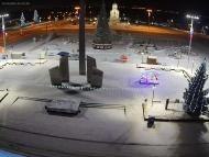 Онлайн камера: Площадь Ленинского Комсомола - Фонтан | Каменск-Уральский