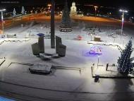 Онлайн камера: Площадь Ленинского Комсомола - Фонтан | Каменск-Уральский