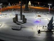 Онлайн камера: Площадь Ленинского Комсомола - Фонтан | Каменск-Уральский