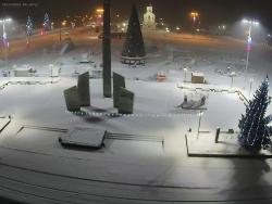 Онлайн камера: Площадь Ленинского Комсомола - Фонтан | Каменск-Уральский