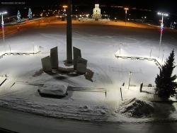 Онлайн камера: Площадь Ленинского Комсомола - Фонтан | Каменск-Уральский