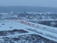 Онлайн камера: Перекресток 4-й Пятилетки - Кутузова | Каменск-Уральский