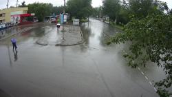 Онлайн камера: ул. Московская - ЖД переезд | Каменск-Уральский