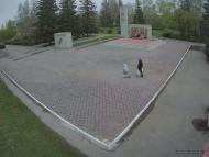 Онлайн камера: Мемориал Вечный Огонь - 2 (ТЦ Самородок) | Каменск-Уральский