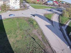Онлайн камера: Перекресток Пушкина-Мичурина | Каменск-Уральский