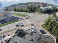 Онлайн камера: Перекресток Кунавина - Победы