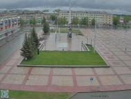 Онлайн камера: Площадь Ленинского Комсомола (Администрация) | Каменск-Уральский