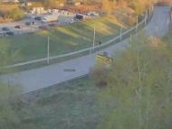 Онлайн камера: ул. Суворова (подъем от Байновского моста)